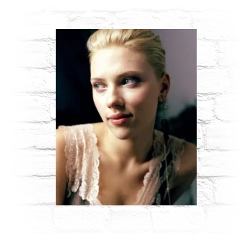 Scarlett Johansson Metal Wall Art