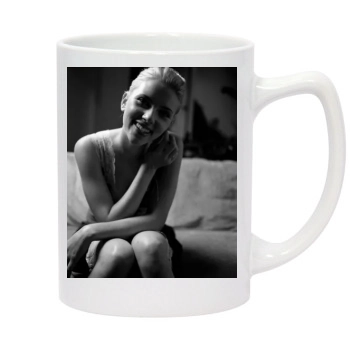 Scarlett Johansson 14oz White Statesman Mug