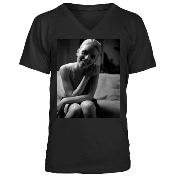 Scarlett Johansson Men's V-Neck T-Shirt