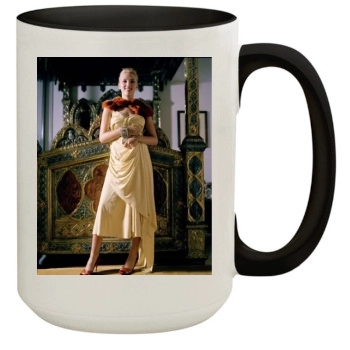 Scarlett Johansson 15oz Colored Inner & Handle Mug