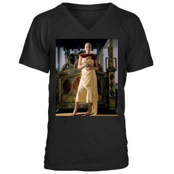 Scarlett Johansson Men's V-Neck T-Shirt