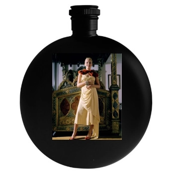 Scarlett Johansson Round Flask