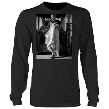 Scarlett Johansson Men's Heavy Long Sleeve TShirt