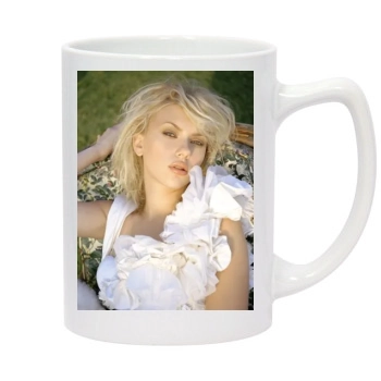 Scarlett Johansson 14oz White Statesman Mug