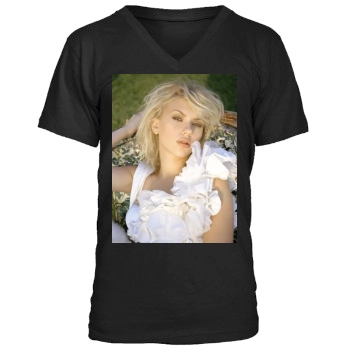 Scarlett Johansson Men's V-Neck T-Shirt