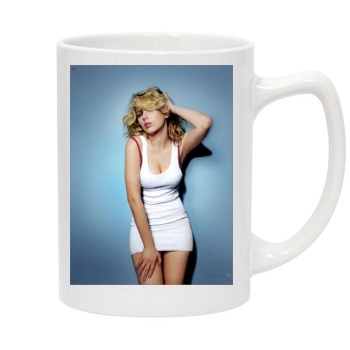 Scarlett Johansson 14oz White Statesman Mug