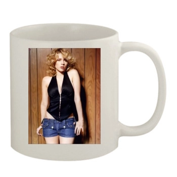 Scarlett Johansson 11oz White Mug