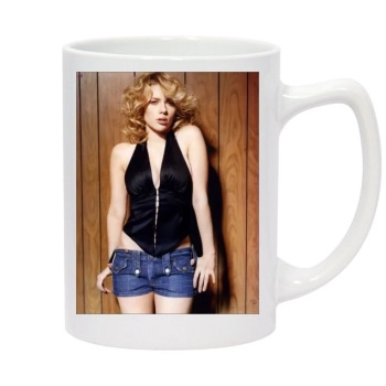 Scarlett Johansson 14oz White Statesman Mug