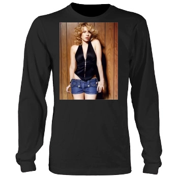 Scarlett Johansson Men's Heavy Long Sleeve TShirt