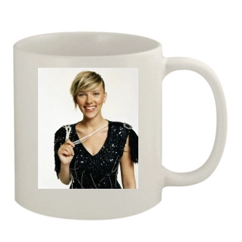 Scarlett Johansson 11oz White Mug