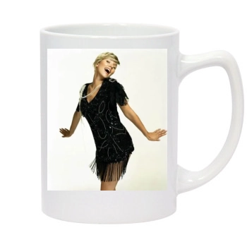 Scarlett Johansson 14oz White Statesman Mug