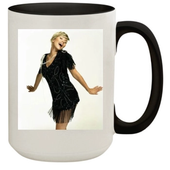 Scarlett Johansson 15oz Colored Inner & Handle Mug