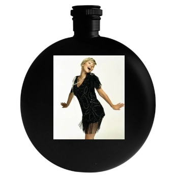 Scarlett Johansson Round Flask