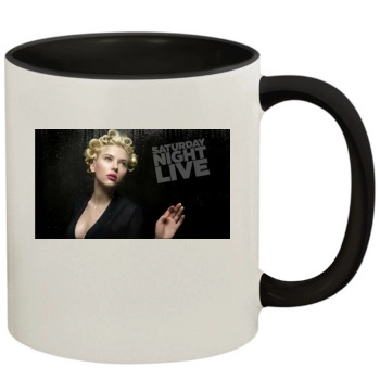 Scarlett Johansson 11oz Colored Inner & Handle Mug