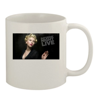 Scarlett Johansson 11oz White Mug