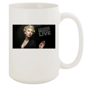 Scarlett Johansson 15oz White Mug