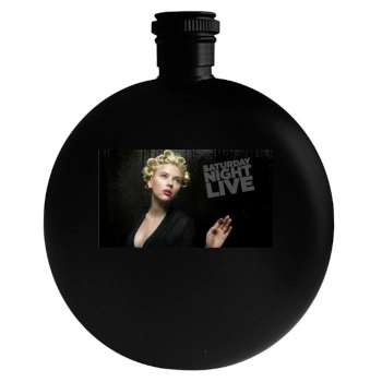 Scarlett Johansson Round Flask