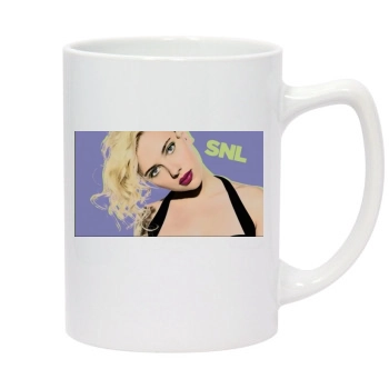 Scarlett Johansson 14oz White Statesman Mug