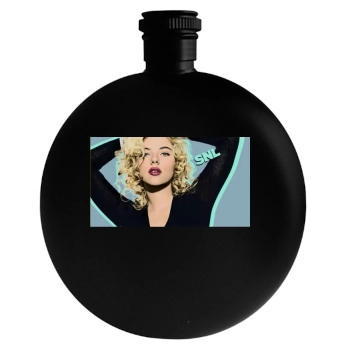 Scarlett Johansson Round Flask