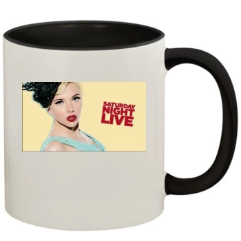 Scarlett Johansson 11oz Colored Inner & Handle Mug