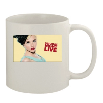 Scarlett Johansson 11oz White Mug