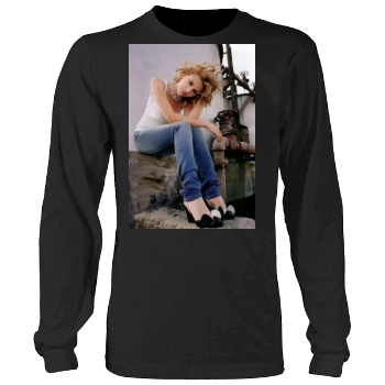 Scarlett Johansson Men's Heavy Long Sleeve TShirt