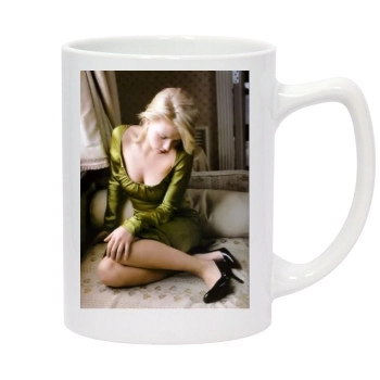 Scarlett Johansson 14oz White Statesman Mug