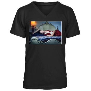 Scarlett Johansson Men's V-Neck T-Shirt