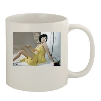 Scarlett Johansson 11oz White Mug