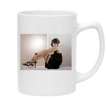 Scarlett Johansson 14oz White Statesman Mug