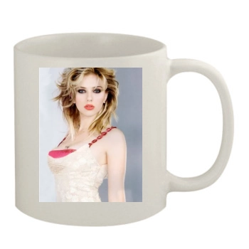 Scarlett Johansson 11oz White Mug