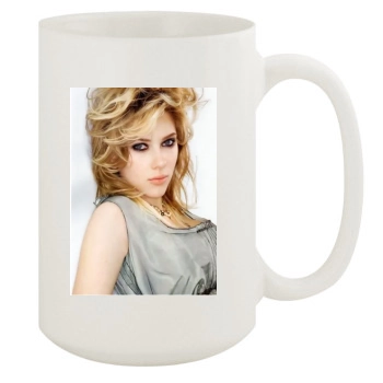 Scarlett Johansson 15oz White Mug