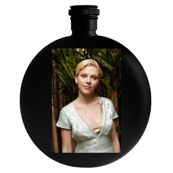 Scarlett Johansson Round Flask