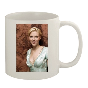 Scarlett Johansson 11oz White Mug