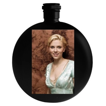 Scarlett Johansson Round Flask