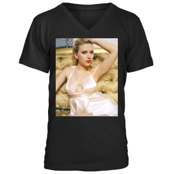 Scarlett Johansson Men's V-Neck T-Shirt