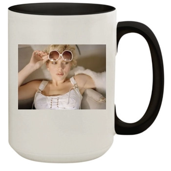 Scarlett Johansson 15oz Colored Inner & Handle Mug