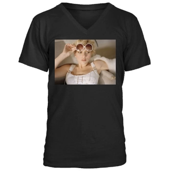 Scarlett Johansson Men's V-Neck T-Shirt