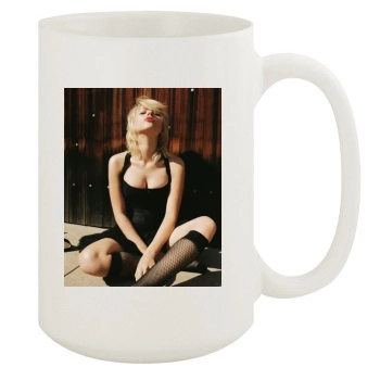 Scarlett Johansson 15oz White Mug