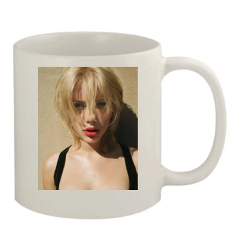 Scarlett Johansson 11oz White Mug