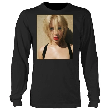 Scarlett Johansson Men's Heavy Long Sleeve TShirt