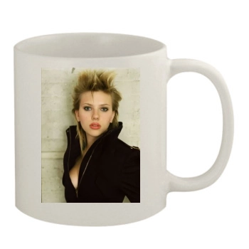 Scarlett Johansson 11oz White Mug