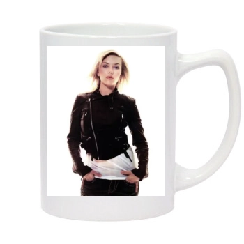 Scarlett Johansson 14oz White Statesman Mug