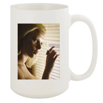 Scarlett Johansson 15oz White Mug