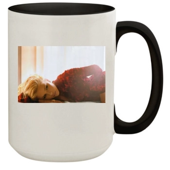 Scarlett Johansson 15oz Colored Inner & Handle Mug