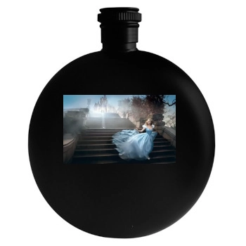 Scarlett Johansson Round Flask