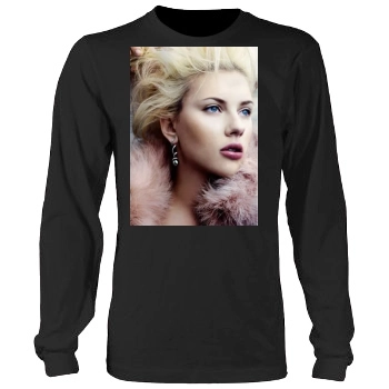 Scarlett Johansson Men's Heavy Long Sleeve TShirt