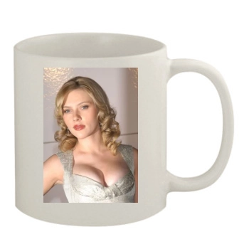 Scarlett Johansson 11oz White Mug