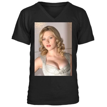 Scarlett Johansson Men's V-Neck T-Shirt