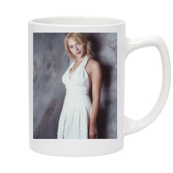 Scarlett Johansson 14oz White Statesman Mug